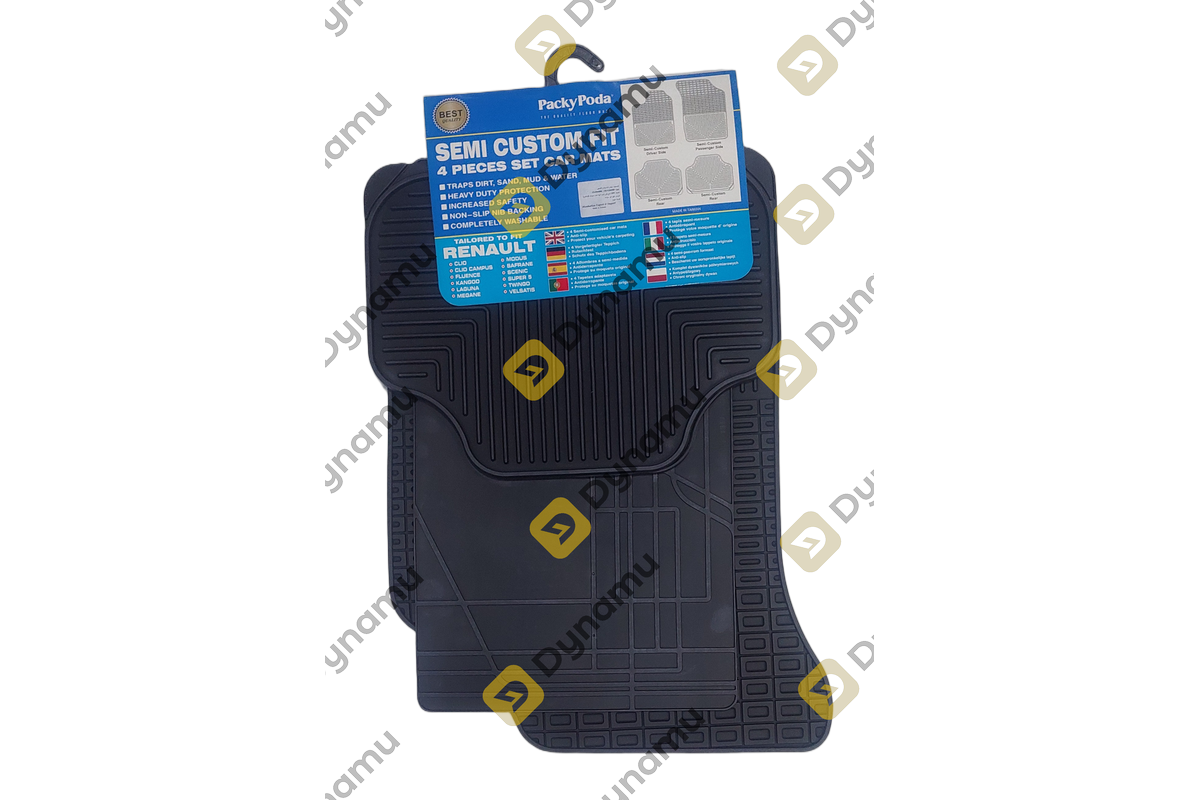 4-piece car floor mat set RENAULT 2